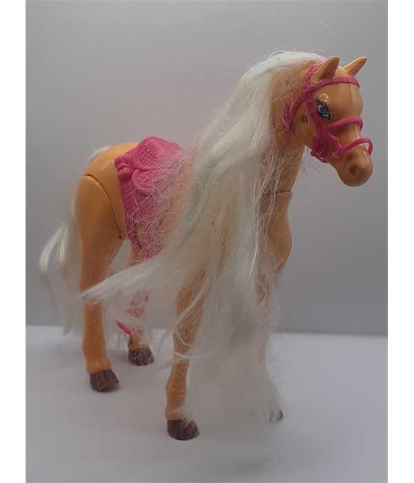 Figurina calut din plastic pentru papusi