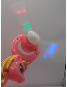 Jucarie interactiva cu luminite si sunet model unicorn 2