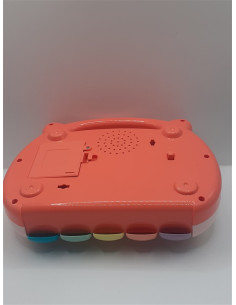 Jucarie muzicala pian si tobe pentru copii multicolor 2