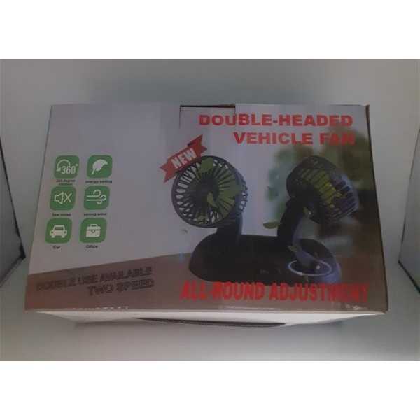 Ventilator Auto Dublu cu picior retractabil cu 2 viteze
