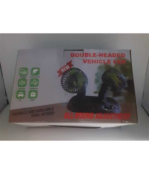 Ventilator Auto Dublu cu picior retractabil cu 2 viteze Ventilator Auto Dublu cu picior retractabil cu 2 viteze