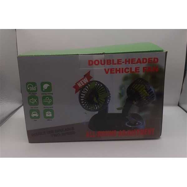 Ventilator Auto Dublu cu picior retractabil cu 2 viteze
