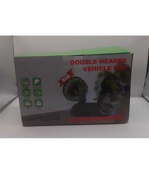 Ventilator Auto Dublu cu picior retractabil cu 2 viteze Ventilator Auto Dublu cu picior retractabil cu 2 viteze