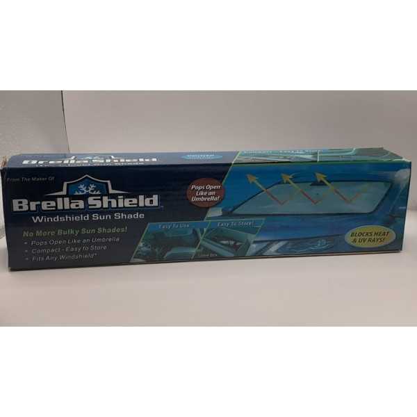 Parasolar rabatabil auto pentru parbriz tip umbrela Brella Shield