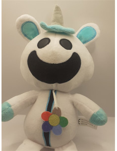 Jucarie de plus zambitoare unicorn alb 2