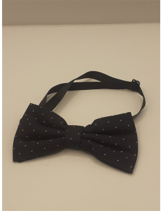 Papion culoare bleumarin cu buline