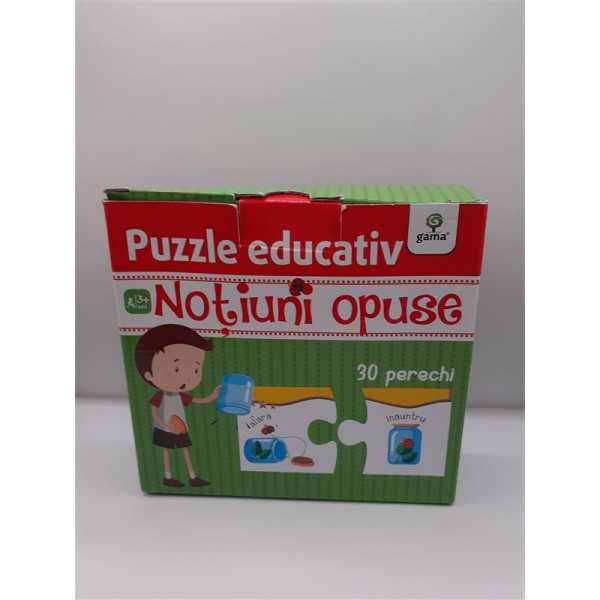 Puzzle educativ Notiuni opuse