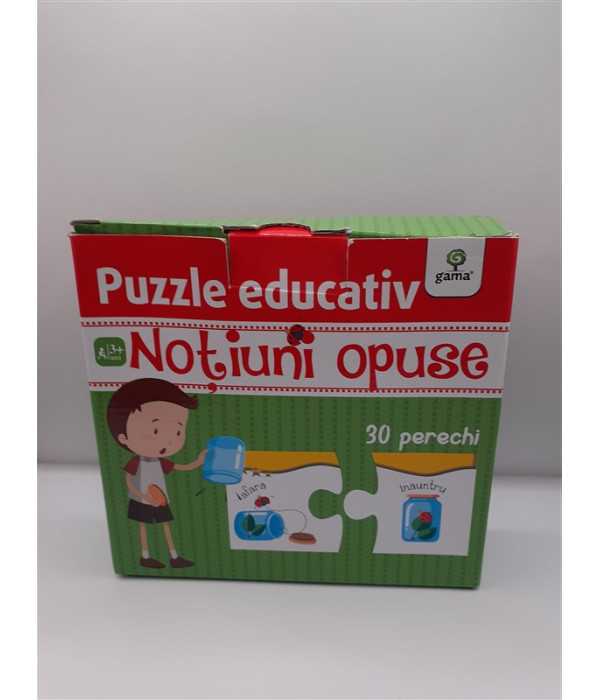 Puzzle educativ Notiuni opuse