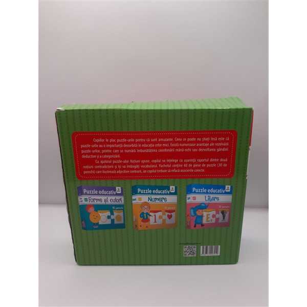 Puzzle educativ Notiuni opuse