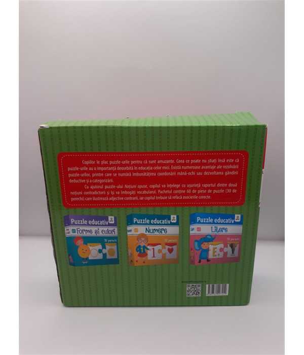 Puzzle educativ Notiuni opuse