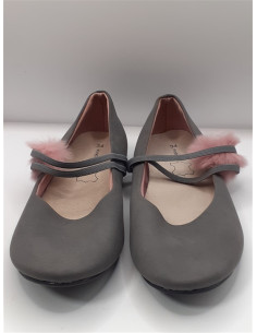 Pantofi pentru fetite cu bareta elastica In Extenso