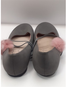 Pantofi pentru fetite cu bareta elastica In Extenso 2