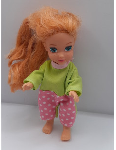 Papusa Disney cu salopeta 14 cm