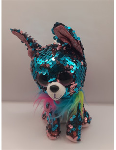 Jucarie de plus catelus Chihuahua Yappy cu paiete