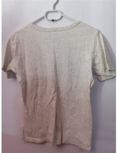 Tricou pentru baieti culoare crem H&M 2