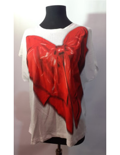 Tricou dama cu print fundita BSB