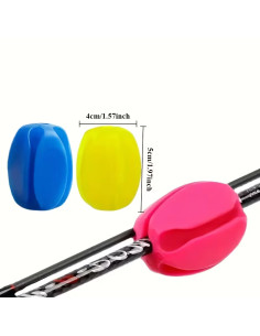 Set suporti pentru 5 lansete diverse culori, 10 buc