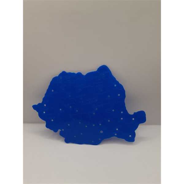 Sablon din plastic harta Romaniei