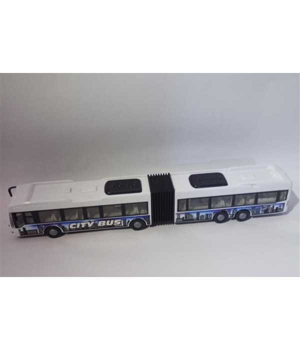 Autobuz Dickie Toys - City Express Bus alb