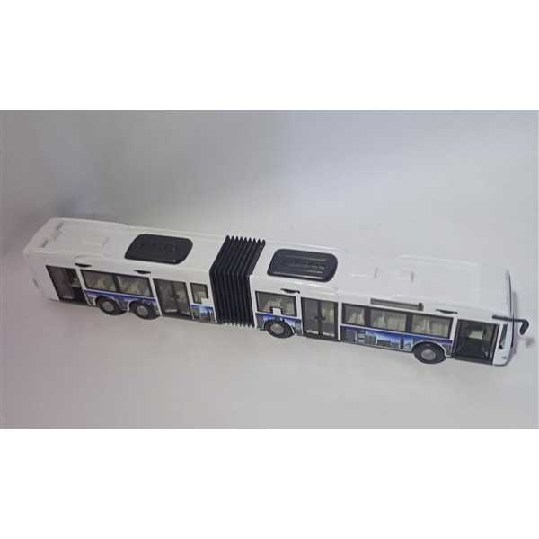 Autobuz Dickie Toys - City Express Bus alb