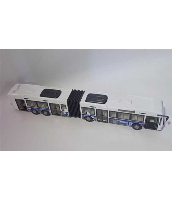 Autobuz Dickie Toys - City Express Bus alb