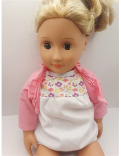 Papusa cu parul blond pentru fetite 41 cm 2