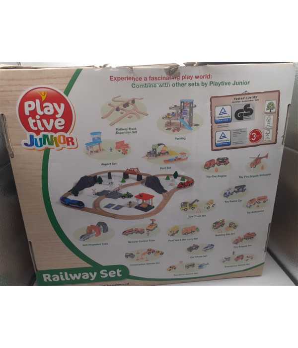 Set trenulet cu circuit Play tive Junior