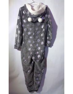 Pijama dama pufoasa tip salopeta 2