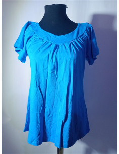 Tricou dama culoare turcoaz
