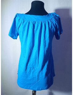 Tricou dama culoare turcoaz 2