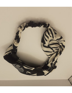 Bentita par cu nod tip turban 2