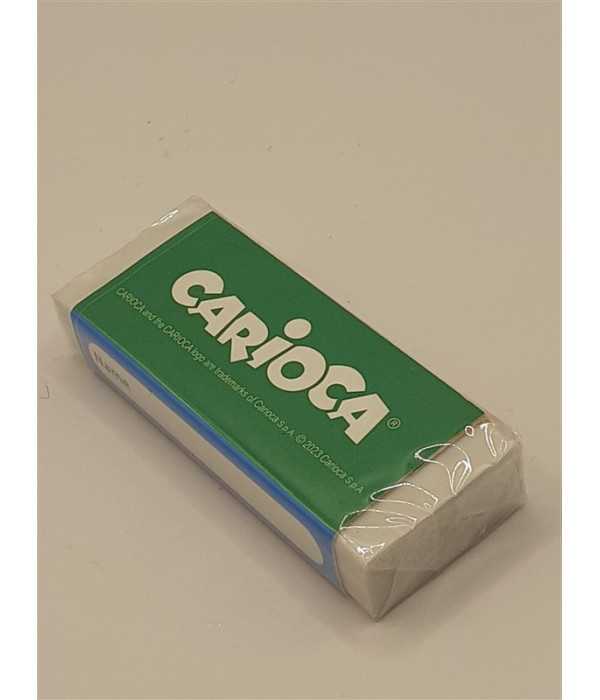 Guma de sters culoare alb Carioca