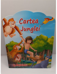Cartea Junglei cu abtibilduri