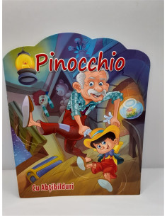 Cartea cu abtibilduri Pinocchio