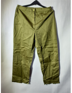 Pantaloni racorosi dama culoare kaki