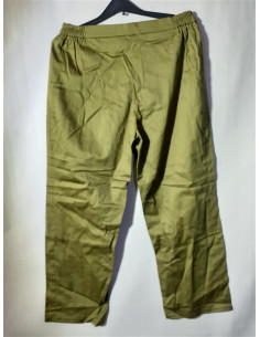 Pantaloni racorosi dama culoare kaki 2