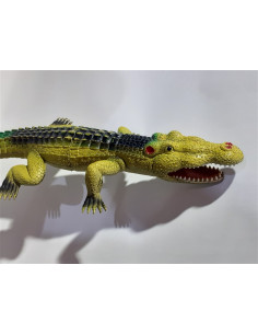 Figurina Crocodil multicolor 2