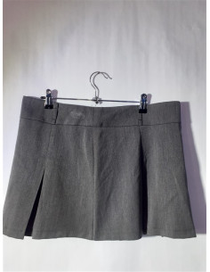 Fusta scurta dama culoare gri