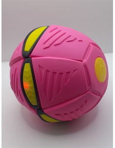 Minge-disc pliabila de jucarie cu lumini 25 cm 2
