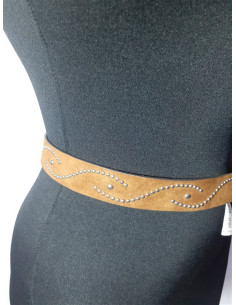 Curea dama accesorizata cu tinte Pull&Bear 2