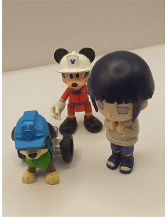 Set 3 figurine din plastic diferite modele 2