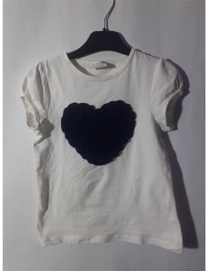 Tricou cu inimioara pentru copii LC Waikiki