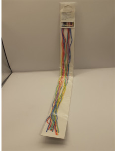 Accesorii colorate pentru impletit in par
