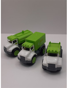 Set 3 jucarii pentru copii camioane utilitare