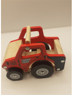 Masinuta din lemn pentru copii model jeep 2