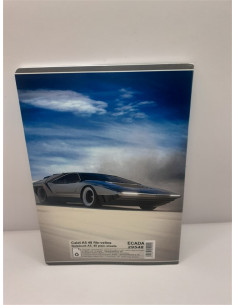 Caiet A5 matematica 48 file model masina sport Ecada 2