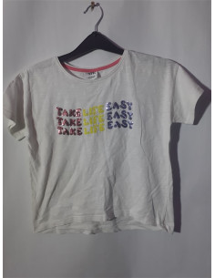 Tricou pentru copii cu print din paiete YFK