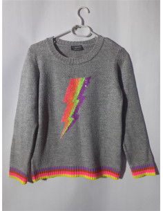 Pulover pentru copii cu model din paiete LC Waikiki