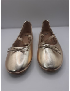 Balerini culoare auriu pentru copii H&M marime 32