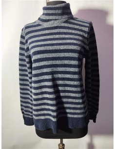 Pulover dama model cu dungi
